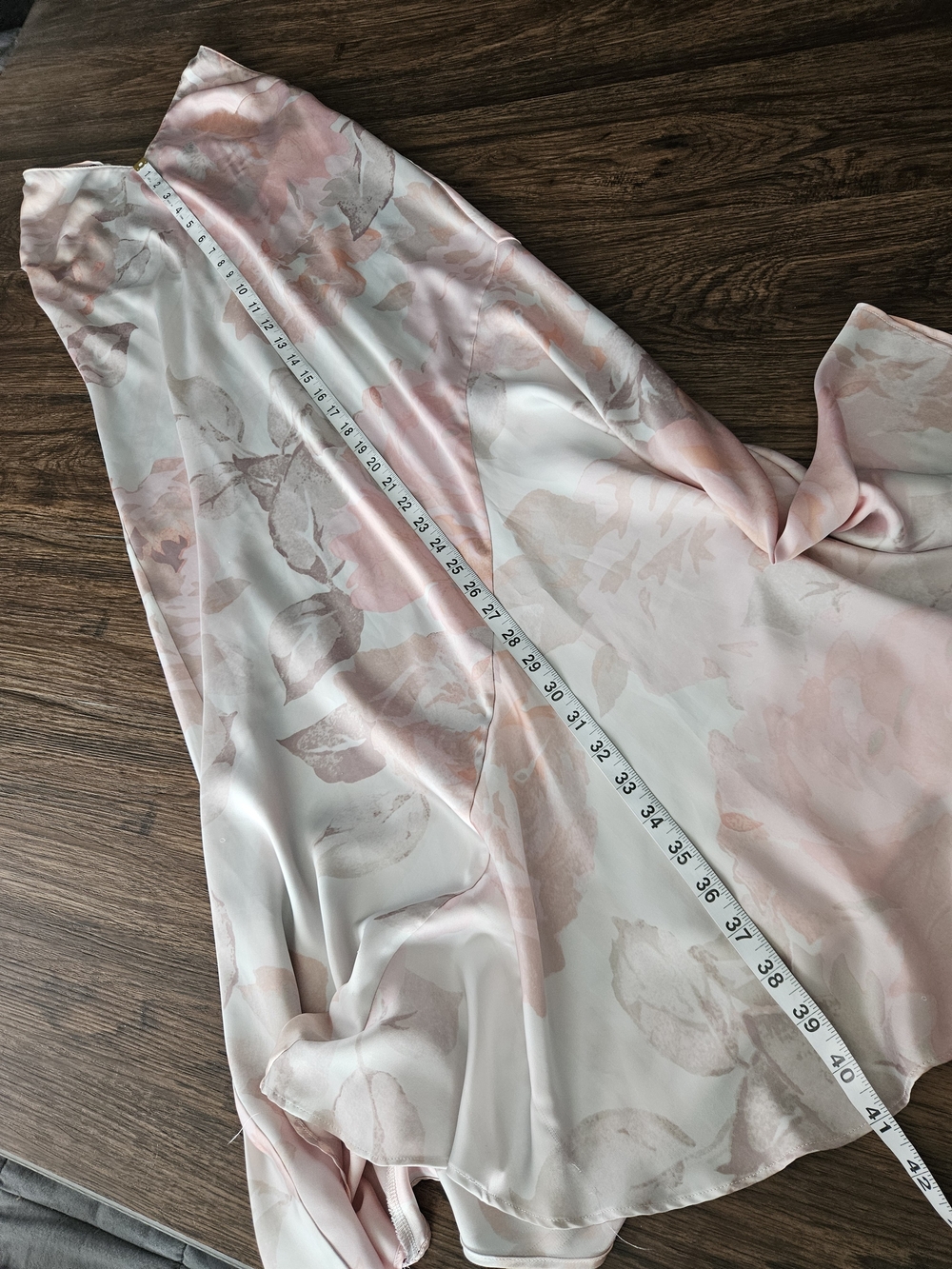 Victoria's Secret Floral Satin Slip Dress Nightgown medium - Picture 8 of 13
